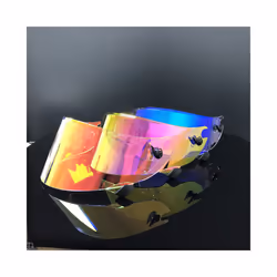 Helmet Shield For Shark Race-R Pro GP Helmet Visor Uv Protection Casco - Gold Red