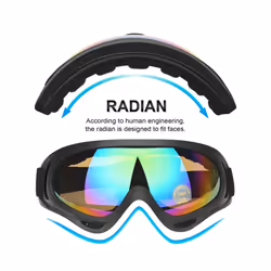 2022 Newest Motorcycle Sunglasses Motocross Safety Protective MX Night - Transpar