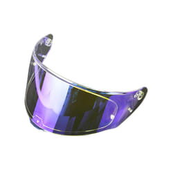 Helmet Visor-Lens for LS2 FF390 Outer-Shield Transparent/Black/Silver/Colorful/Dark - for AURORA blue