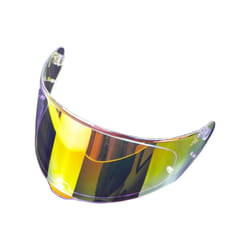 Helmet Visor-Lens for LS2 FF390 Outer-Shield Transparent/Black/Silver/Colorful/Dark - for AURORA Red