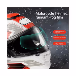 Waterproof Motorcycle Anti-Fog Lens Stickers Clear Patch Film Protective - helmet rain film