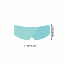 Waterproof Motorcycle Anti-Fog Lens Stickers Clear Patch Film Protective - Helmet antifog film