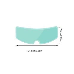 Waterproof Motorcycle Anti-Fog Lens Stickers Clear Patch Film Protective - Upgrade Rainproof