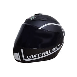 Men's Motorcycle Helmet For Women Full Face Man Single Lens Moto Helmet - xxL, E011