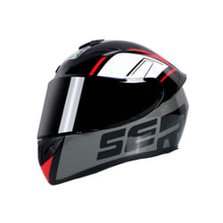 Men's Motorcycle Helmet For Women Full Face Man Single Lens Moto Helmet - xxL, E007