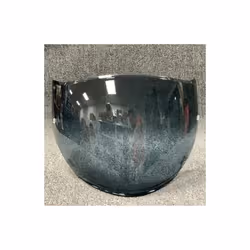 3/4 Helmet Lens Motorcycle open face Half helmet Lens Visor case for - Black