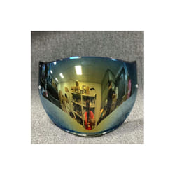 3/4 Helmet Lens Motorcycle open face Half helmet Lens Visor case for - Gold