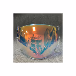 3/4 Helmet Lens Motorcycle open face Half helmet Lens Visor case for - Gold