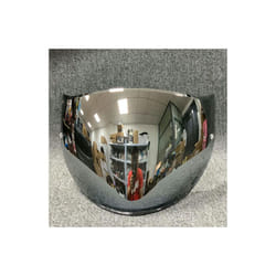 3/4 Helmet Lens Motorcycle open face Half helmet Lens Visor case for - Silver