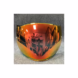 3/4 Helmet Lens Motorcycle open face Half helmet Lens Visor case for - Red