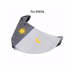 Photochromic Shield Visor Lenses for AGV Pista GPR GPRR R RACE 2 RACE - Photochromic Visor