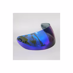 Helmet Visor lens Motorcycle Full Face Helmet Visor Lens Plating Lens - Blue visor