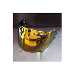 Full Face Helmet Visor Lens Case for RR5 RX7-GP Quantum ST RX-Q Chaser-V - Gold