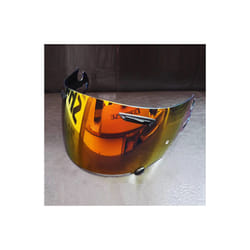 Full Face Helmet Visor Lens Case for RR5 RX7-GP Quantum ST RX-Q Chaser-V - Red Gold