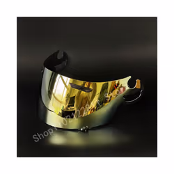 Full Face Helmet Visor Lens Case for RR5 RX7-GP Quantum ST RX-Q Chaser-V - Gold