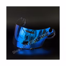 Full Face Helmet Visor Lens Case for RR5 RX7-GP Quantum ST RX-Q Chaser-V - Rainbow