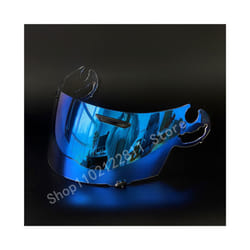 Full Face Helmet Visor Lens Case for RR5 RX7-GP Quantum ST RX-Q Chaser-V - Revo blue