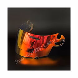 Full Face Helmet Visor Lens Case for RR5 RX7-GP Quantum ST RX-Q Chaser-V - Revo red