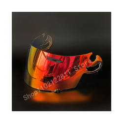 Full Face Helmet Visor Lens Case for RR5 RX7-GP Quantum ST RX-Q Chaser-V - Revo red