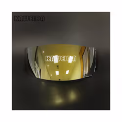 Motorcycle Helmet Lens Full Face Motorcycle Helmet Visor UV-Proof for - Gold