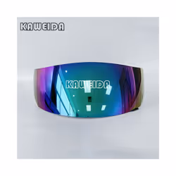 Motorcycle Helmet Lens Full Face Motorcycle Helmet Visor UV-Proof for - Rainbow