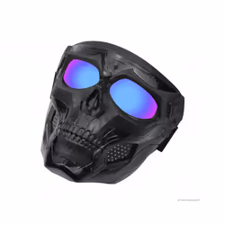 NEW Motocross Skulls Goggles Skull Mask Off-road Eyeglasses Helmet Accessories - Black frame color