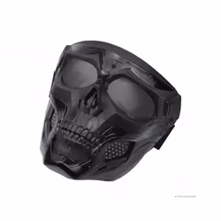 NEW Motocross Skulls Goggles Skull Mask Off-road Eyeglasses Helmet Accessories - Black frame gray