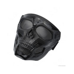 NEW Motocross Skulls Goggles Skull Mask Off-road Eyeglasses Helmet Accessories - Black frame gray