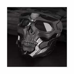 NEW Motocross Skulls Goggles Skull Mask Off-road Eyeglasses Helmet Accessories - Black imitation red