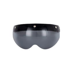 Open Face Helmet Visor Motorcycle Helmet Bubble Visor Lens Bubble Shield - TEA