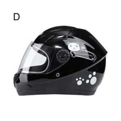 Children Helmet Motorcycle Helmet Scooter Crash  Boy And Girl Kid Lovely - D