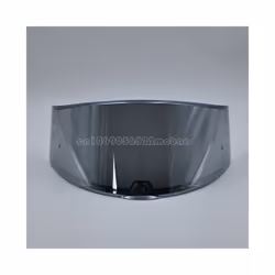 LS2 FF397 FF801 Motorcycle Helmet Visor Clear Dark Smoke Multicolour Silver - Black