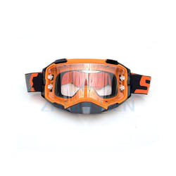 Motorcycle Goggles Motocross Helmet Cycling Glasses Outdoor Racing Sunglasses - Transparent LENS-20