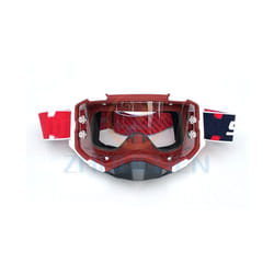 Motorcycle Goggles Motocross Helmet Cycling Glasses Outdoor Racing Sunglasses - Transparent LENS-17