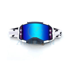 Motorcycle Goggles Motocross Helmet Cycling Glasses Outdoor Racing Sunglasses - Blue LENS-11