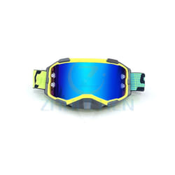 Motorcycle Goggles Motocross Helmet Cycling Glasses Outdoor Racing Sunglasses - Blue LENS-3