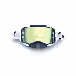 Motorcycle Goggles Motocross Helmet Cycling Glasses Outdoor Racing Sunglasses - Gold LENS-2