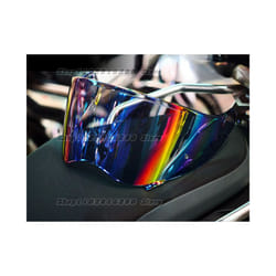 CNS-2 Helmet Visor for SHOEI HORNET ADV Rally Helmet Motorcycle Helmet - Colourful Blue