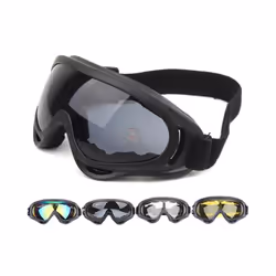 Motorcycle Cycling Glasses Moto Sports Goggles Outdoor Motocross Helmet - yellow lens
