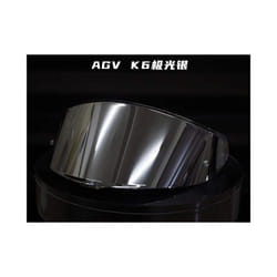 K6 Helmet Visor Motorcycle Full Face Helmet Visor Lens Night Vision Visor - Silver