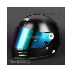 SHOEI Glamster CPB-1V Motorcycle Helmet Lens Retro Full Face Helmet Visor - Rainbow