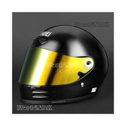 SHOEI Glamster CPB-1V Motorcycle Helmet Lens Retro Full Face Helmet Visor - Gold