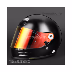 SHOEI Glamster CPB-1V Motorcycle Helmet Lens Retro Full Face Helmet Visor - Red gold