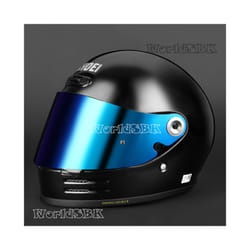 SHOEI Glamster CPB-1V Motorcycle Helmet Lens Retro Full Face Helmet Visor - Dark blue