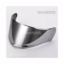 LS2 FF390 Breaker Full Face Helmet Lens Extra Helmet Visor with Anti-fog - Silver