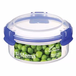 Sistema Klip IT Round Bowl 0.3 L Blue, Transparent 1 pc(s)