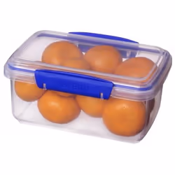 Sistema 1600 food storage container Rectangular Box 1 L Blue, Transparent 1 pc(s)