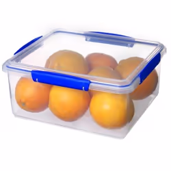 Sistema KLIP IT Rectangular Box 5 L Blue, Transparent 1 pc(s)