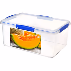 Sistema KLIP IT Food Storage Container | 9.67 L | Stackable & Airtight Fridge/Freezer Food Box with Lid | BPA-Free Plastic |. ...