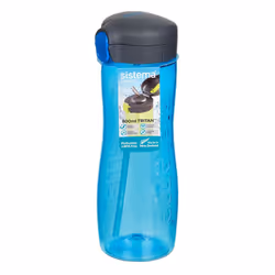 Sistema Quick Flip Tritan Bottle, Assorted Colours, 800 ml